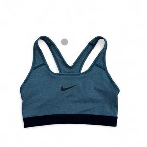 Nike Teal and Black Sports Bra